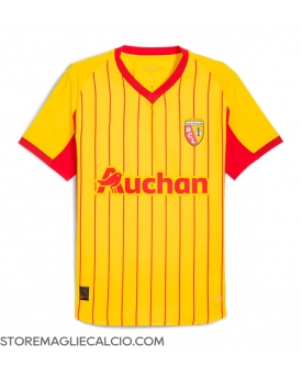 RC Lens Maglia Gara Casa Repliche 2025-26 Maniche Corte